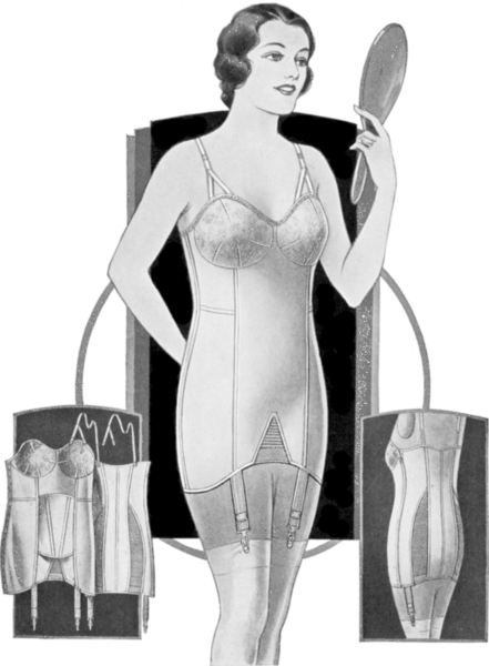 Vintage-Brassiere-Girdle-mirror